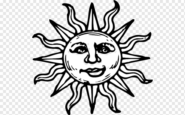 Солнце рисунок