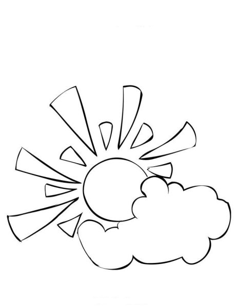 Солнце рисунок