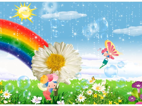 Фоны для презентаций детские