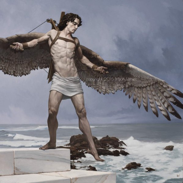 Икар рисунок