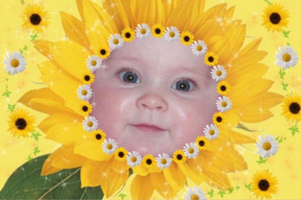 Солнце коллаж