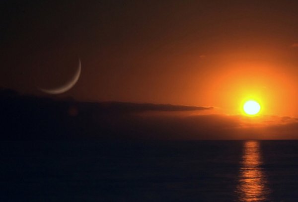 День и ночь солнце и Луна