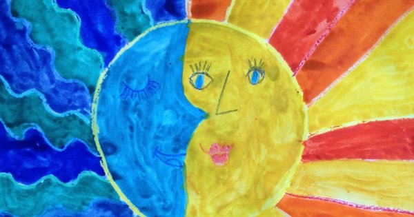 Части суток солнышко