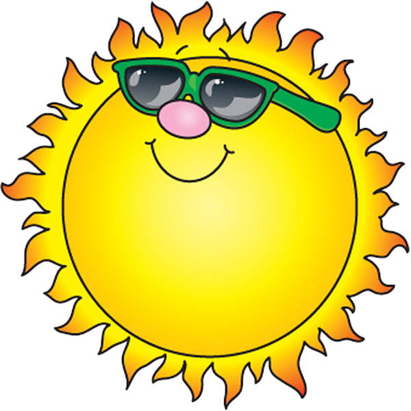 Смайл солнышко в очках