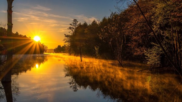 Утро рассвет