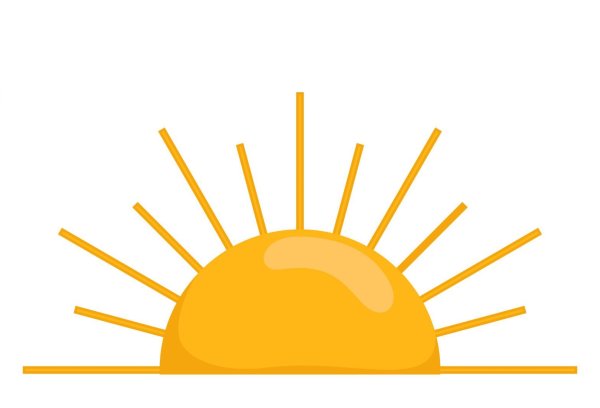 Лучи солнца вектор