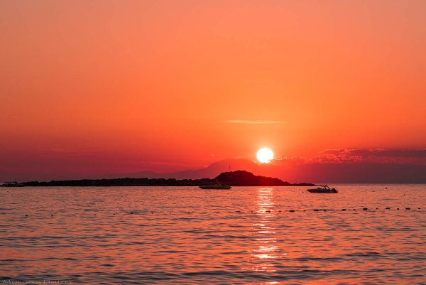 Закат в Кемере