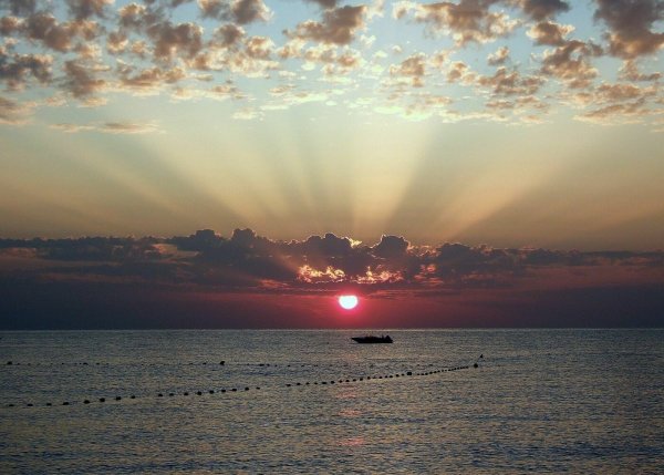 Закат в Кемере