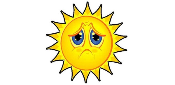 Веселое и грустное солнышко