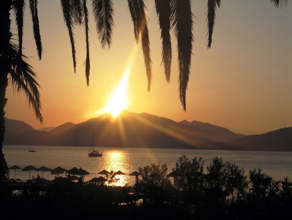 Мармарис Турция рассвет