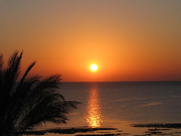 Закат в Египте