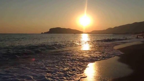 Закат Аланья Турция