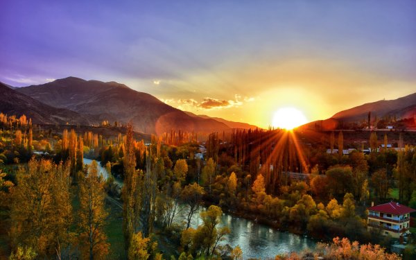 Таджикистан горы осень