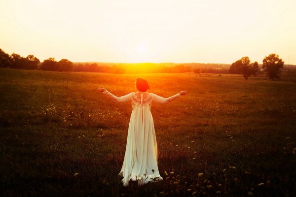 Небо солнце человек