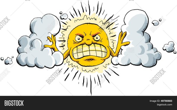 Солнышко злится
