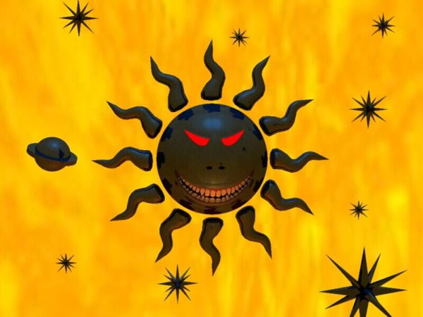 Страшное солнышко