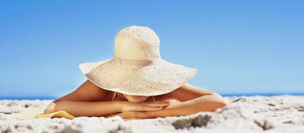 Солнце море загар