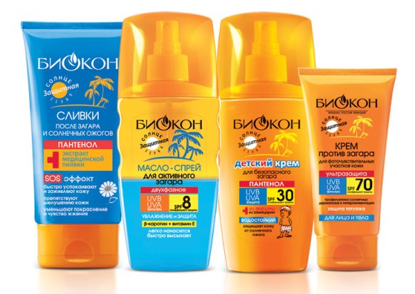 Средство от загара на море