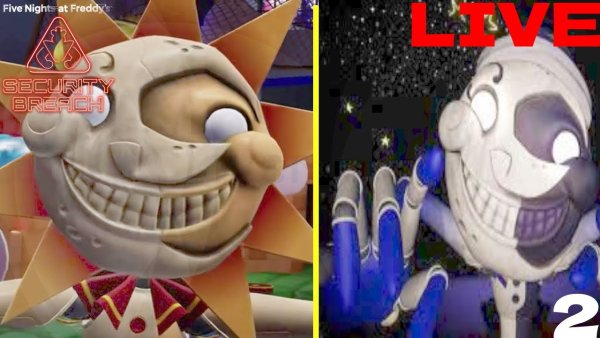 АНИМАТРОНИКИ солнце и Луна