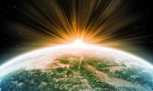 Рассвет над планетой