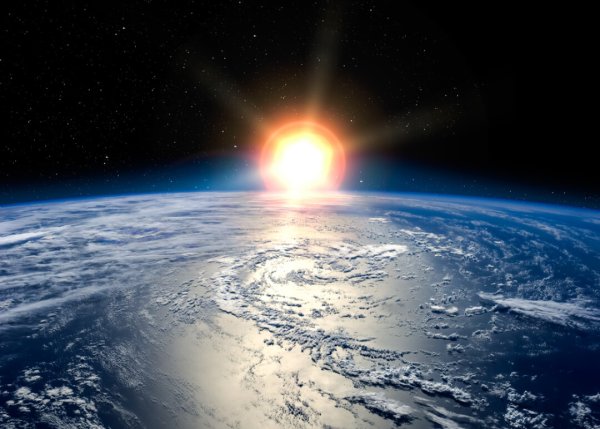 Планета земля из космоса