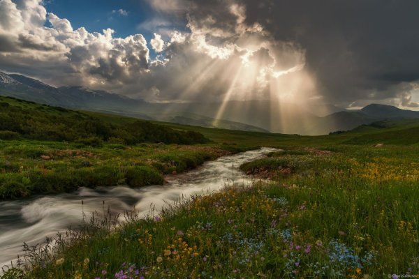 Солнце после грозы