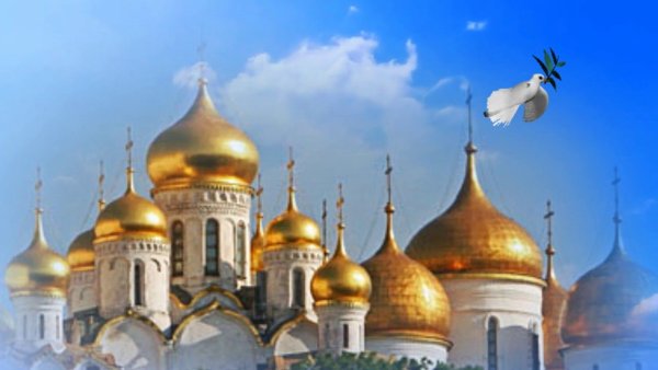 Солнечные лучи в храме
