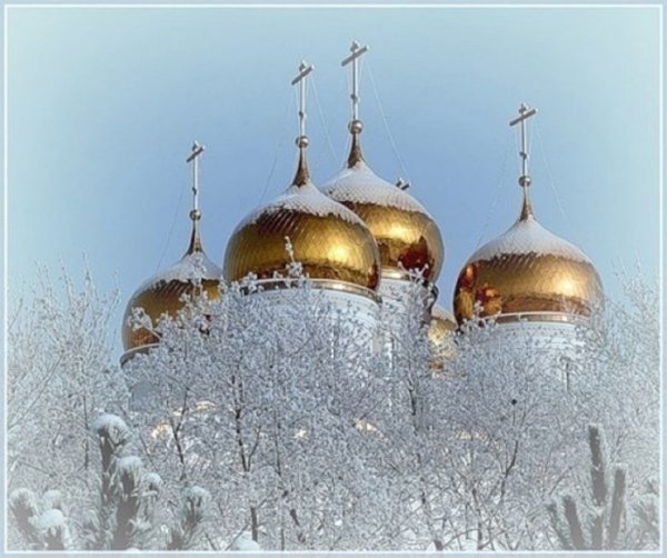 Закат над храмом