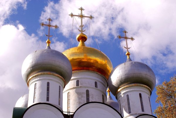 Закат над храмом
