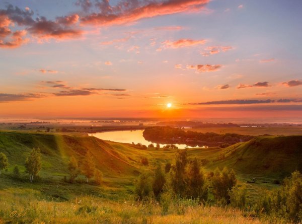 Рассвет в Елабуге