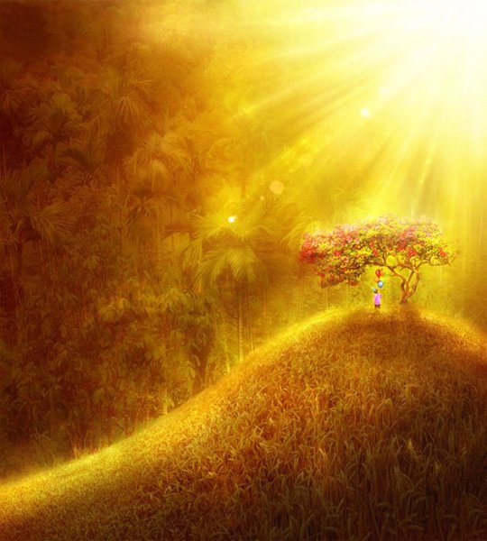 Солнца яркий Луч