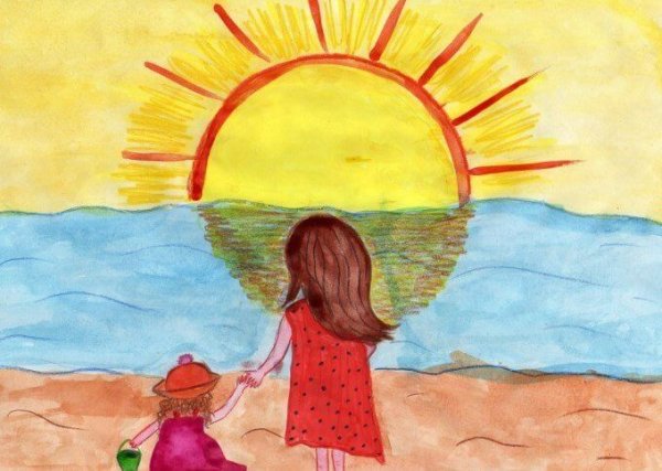 Рисование на тему день защиты детей