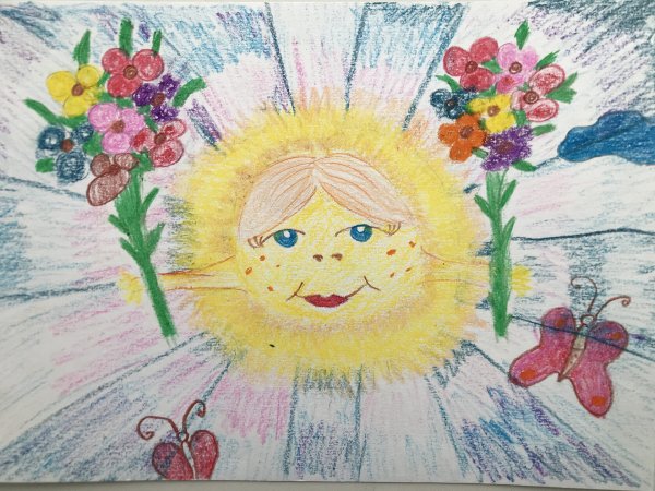 Рисунок на тему мир