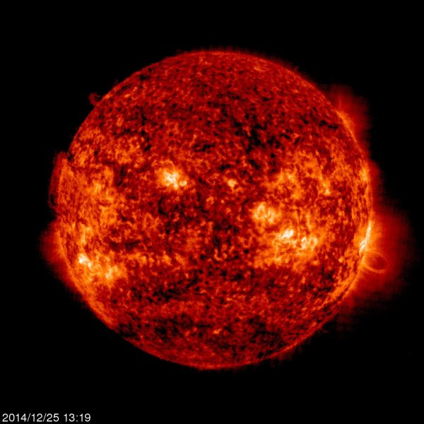 Солнце в телескоп