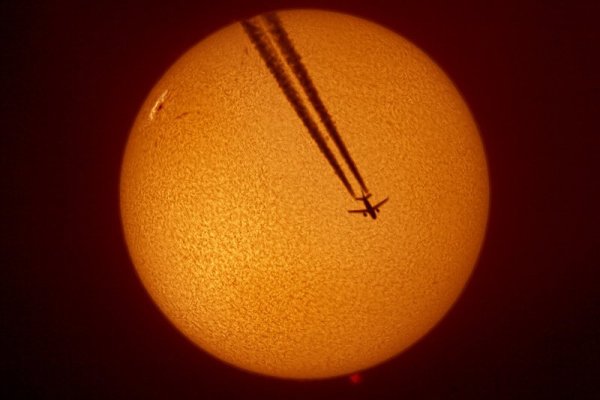 Солнце в телескоп