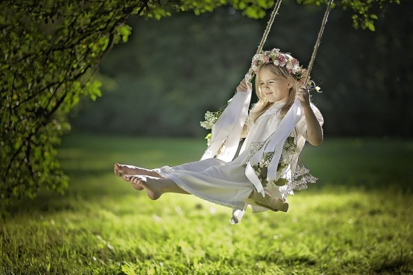 Влюбленные на природе