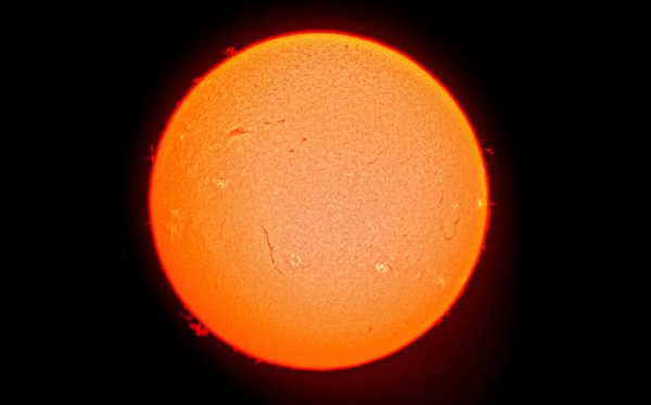 Наблюдение солнца