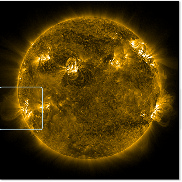 Солнце в телескоп Хаббл