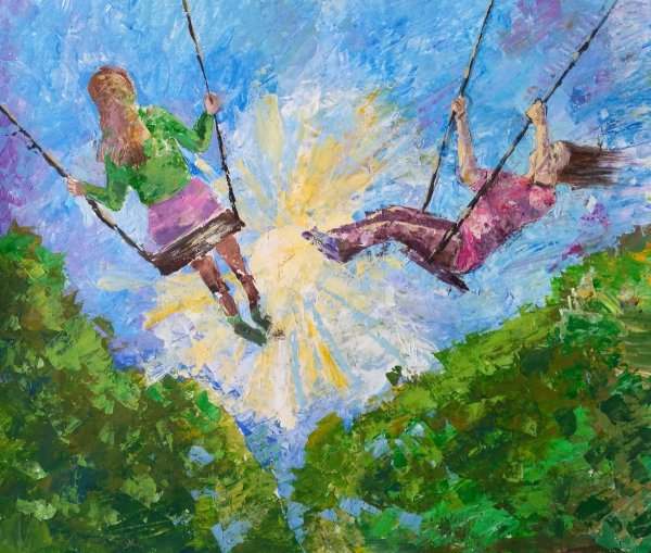 Качели солнце