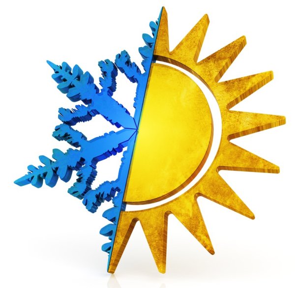 Солнышко и Снежинка