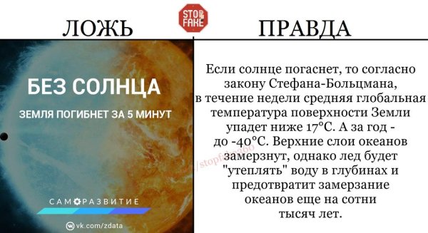 Если солнце потухнет