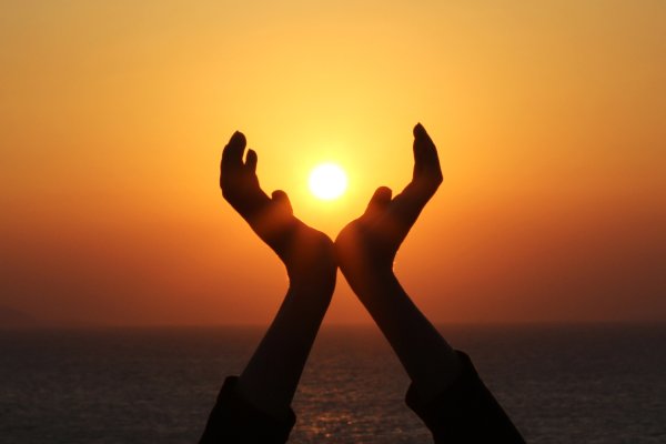 Солнце в рунах