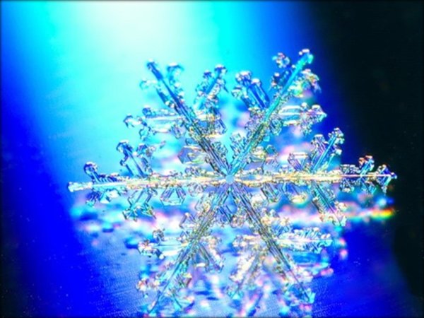 Зима снежинки