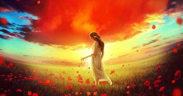 Человек поле фэнтези