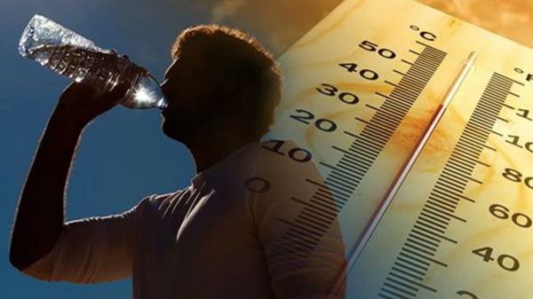 Человек перегрелся