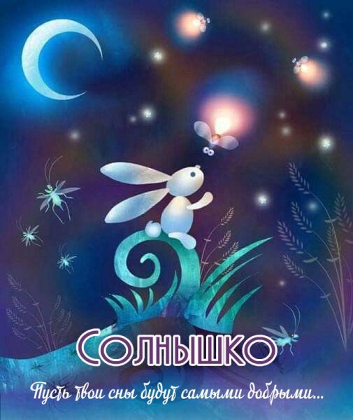Сладких снов солнышко
