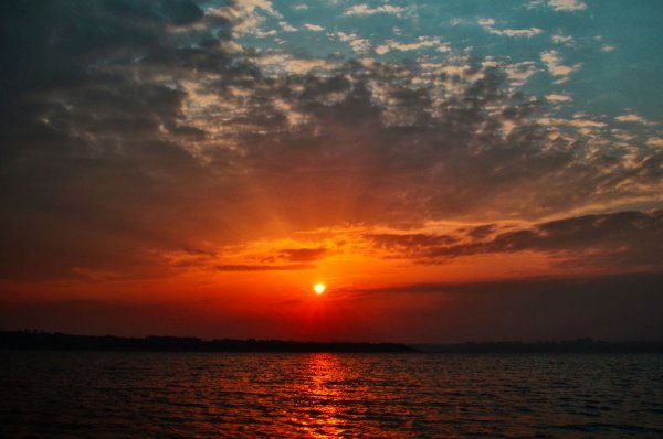 Красивый закат