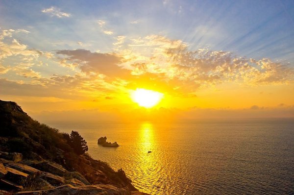 Природа рассвет