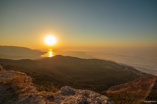 Пейзаж рассвет