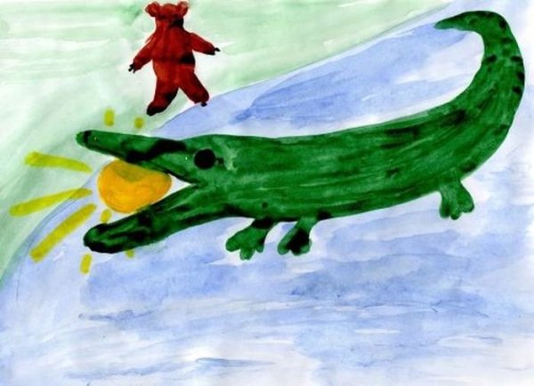 Краденое солнце Чуковский рисовать